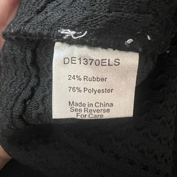 Devlin Black Pleated Mini Skirt - Picture 3 of 4